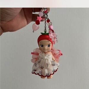 Apple Sonny angel keychain